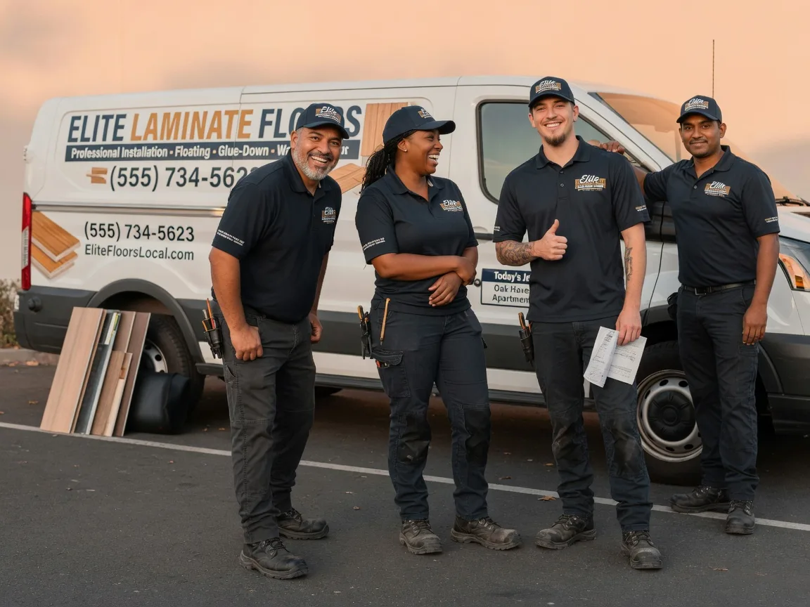Laminate flooring installation company in Bunker Hill, KS